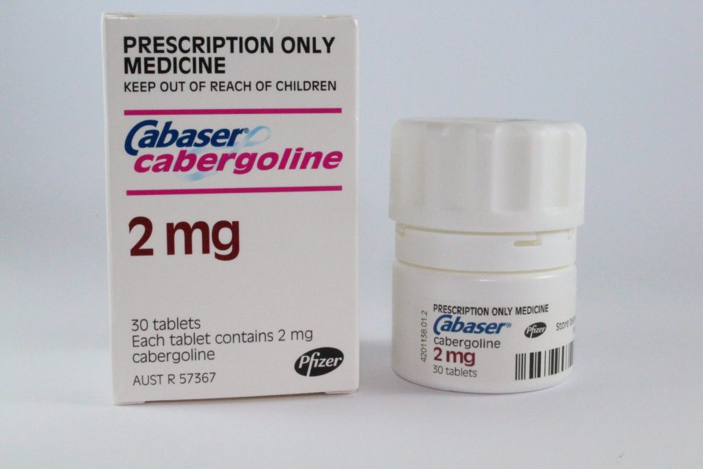 Pfizer Pharmaceutical Caberser 30 x 2mg