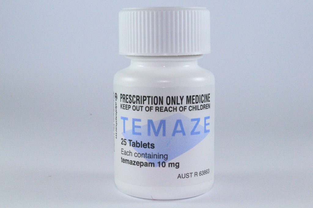 Temazepam Australian Pharmaceutical. 25 x 10mg