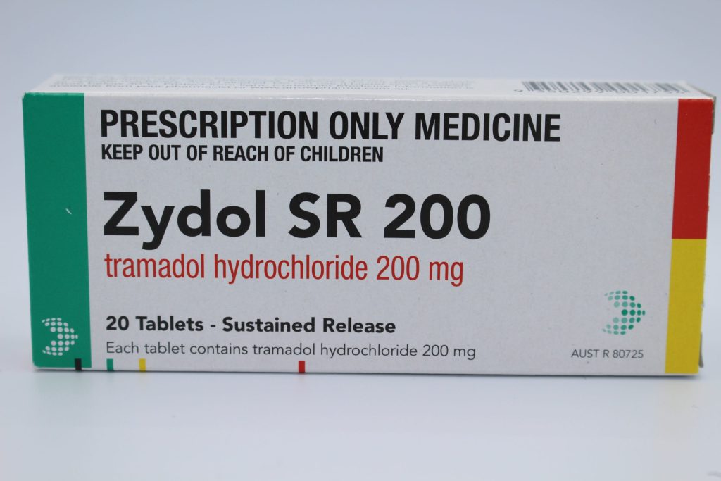 Tramadol 20 x 200mg Zydol SR 200